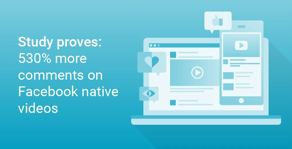 Facebook for business native videos