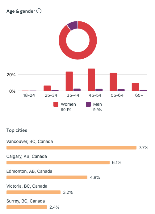 Facebook marketing - Audience insights